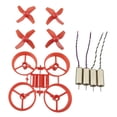 thumbnail image 1 of RC Quadcopter Hélices de Tornillo de Bastidor de Marco CW CCW Motor Set para H36 RC rojo Baoblaze Hélice, 1 of 6