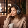 thumbnail image 4 of COWIN Active Noise Cancelling Bluetooth Headphones, Headband Wireless Bluetooth Headset with ENC Mic, Perfect Bass, BT5.4, Black, 4 of 10