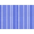 thumbnail image 1 of Ahgly Company Machine Washable Indoor Rectangle Transitional Blue Ribbon Blue Area Rugs, 7' x 10', 1 of 7