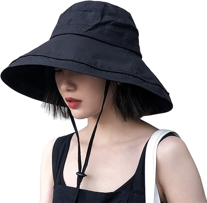 Wide Brim Bucket Hat - UPF50+ Protection Travel Beach Sun  display picture 1