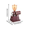 thumbnail image 3 of KABB  Molinillo de granos secos Mini molinillo de especias Molinos de alimentos secos Molinillo de café de 250 g Molinillo de espresso eléctrico para granos Rojo oscuro, 3 of 4
