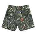 thumbnail image 7 of FORMRS Boys Swim Trunks Quick Dry Mesh Lining Beach Boardshorts, Sizes XS-XL, Green Flowers Pattern, 7 of 7