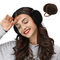 thumbnail image 4 of Faux fur fluffy winter earmuffs, 4 of 5