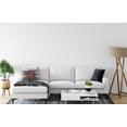 thumbnail image 4 of 16" x 16" Simply Daisy Modern Leaf Pile Polyester Accent Pillow, Multi Qty 1, 4 of 6