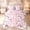 Pink, variant on meiyoeat Pink Kawaii Cat Twin Bedding for Kids Girls, Cute Kitten Animal Bedding Comforter Set, Pink Reversible, 7pcs