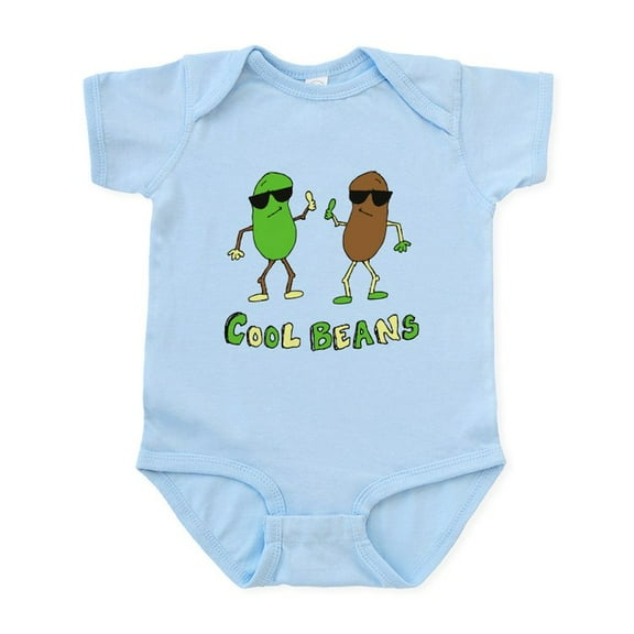 CafePress - Cool Beans Infant Bodysuit - Baby Light Bodysuit, Size Newborn - 24 Months