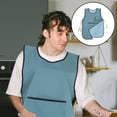 thumbnail image 1 of FUTUREORYY Delantal Doméstico Azul Impermeable Y Antimanchas Para Peluquería Y Cocina, 1 of 6
