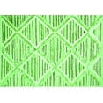 thumbnail image 1 of Ahgly Company Indoor Rectangle Abstract Green Contemporary Area Rugs, 3' x 5', 1 of 1