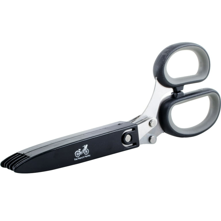 Mercer Culinary M35150 3 1/4 5-Blade Stainless Steel Herb Shears with  Blade Guard
