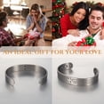 thumbnail image 6 of Metaljc Magnetic Christian Jesus Copper Cuff Bracelet for Men Women, Religious Jewelry Gifts, 6 of 6