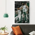 thumbnail image 4 of Giannis Antetokounmpo Poster Wall Art Canvas Print Poster Home Bathroom Bedroom Office Living Room Decor Canvas Poster, 4 of 5