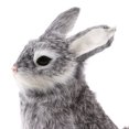 thumbnail image 3 of Animal de peluche Juguete simulación felpa crouch conejo lindo muñeca regal gris Sunnimix Juguete de conejo de simulación, 3 of 8
