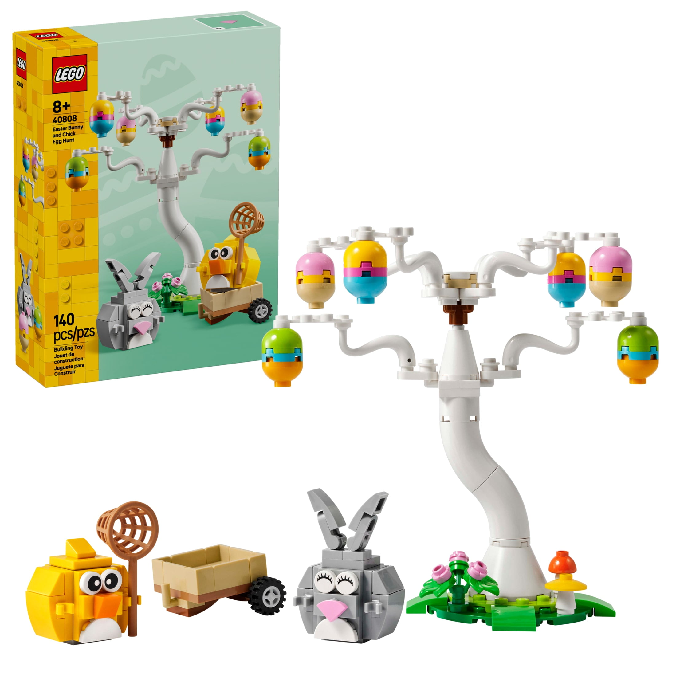 LEGO Easter Basket 368 Piece Building Set 40587 for Kids and Teens
