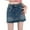 Blue_002, variant on Fgnfyis Women's Straight Denim Skirt with Pockets Casual A-line Mini Skirt for Daily Wear Outfit Spring Summer Fall Fashion Utility Style Black L