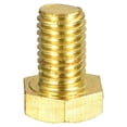 thumbnail image 3 of Unique Bargains Brass Hex Bolts, M12x20mm 1 Pack Fully Thread Grade 4.8 Machine Screws, 3 of 4