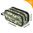 thumbnail image 3 of ALAZA Tropical Palm Trees Pencil Case Bag 3 Compartment Pen Pouch Large Storage Holder Box Organizer, 3 of 8