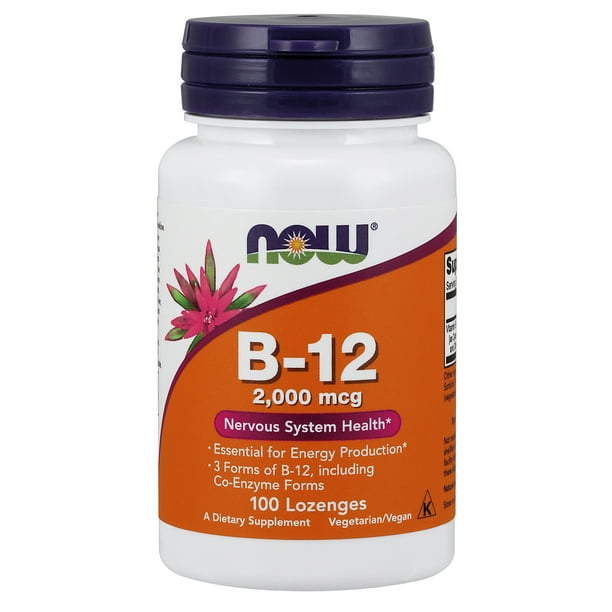 NOW Supplements, B12 2,000 mcg, Energy Production*, Nervous System