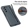 thumbnail image 2 of ELEHOLD for Samsung Z Fold 6 Case, Rugged Slim S Pen & Pen Holder Invisible Kickstand Hinge Protection Anti-Scratch Shockproof Protective Case with Screen Protector for Samsung Z Fold 6,Greygreen, 2 of 7