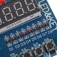 thumbnail image 4 of unbranded 4Ud De Pantalla LED Con 8 Teclas Para Microcontrolador Tm1638 Integrado, 4 of 7