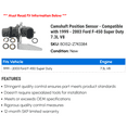 thumbnail image 2 of Camshaft Position Sensor - Compatible with 1999 - 2003 Ford F-450 Super Duty 7.3L V8 2000 2001 2002, 2 of 2