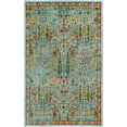 thumbnail image 2 of Rugs.com Calypso Collection Rug – 5' x 8' Aqua Medium Rug Perfect For Bedrooms, Dining Rooms, Living Rooms, 2 of 9