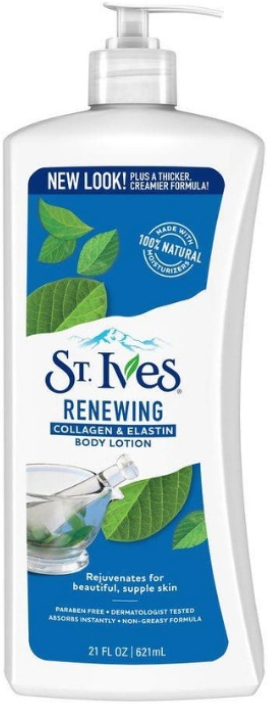 St. Ives Skin Renewing Body Lotion Elastin 21 oz -