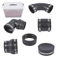 thumbnail image 5 of RV Camper Sewer Waste Plumbing Kit - Universal Connection Adapter System, 4" FIPT, 3.5" & 3" Inlets - Durable PVC Construction - SKU: 43809231, 5 of 14