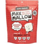 Know Brainer Max Mallow Cinnamon Toast - Guilt-Free & Zero Sugar Marshmallows -Low Carb and Zero Fat