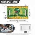 thumbnail image 7 of Whosucclay Dinosaur Clover Coin Breathable Golf Cart Seat Cover Anti-Slip for EZGO Yamaha Club Car Icon, Anti-Scratch Golf Cart Seat Protector, 7 of 7