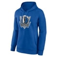 thumbnail image 2 of Women's Blue Dallas Mavericks Alternate Logo Pullover Hoodie, 2 of 3