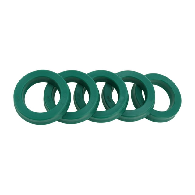 Anillo de Sello de Aceite Universal Unique Bargains Labio UN Sello de Eje Rotativo 25x37x7mm Alta Presión TPU Verde 5 Pcs
