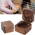 thumbnail image 4 of Wooden Guitar Picks Case Holder Container Cubic Plectrum Storage Box Guitar Parts, 4 of 12