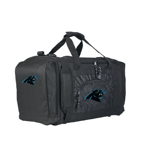Rtl Bag - NFL Carolina Panthers “Roadblock” 20”L x 11.5”W x 13”H Duffel Bag