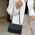 thumbnail image 5 of New bag women's fashion Pearl handbag chain shoulder crossbody bag - black, 5 of 6