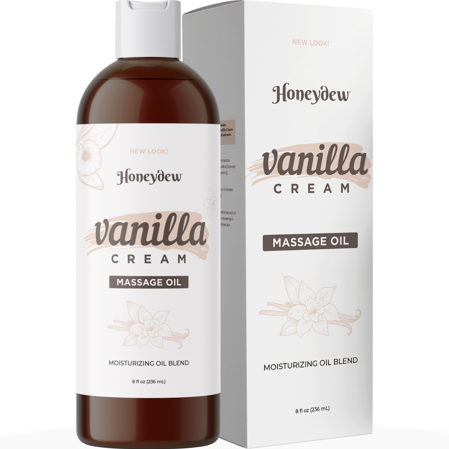 Honeydew Vanilla Sensual Massage Oil For Massage Therapy 8 Oz