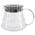 thumbnail image 1 of 2 Sizes Pour Over Coffee Pot Modern Glass Coffee Maker Exquisite Washable Teapot for Home Kitchen Accessory [300ML], 1 of 8