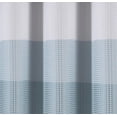 thumbnail image 6 of Ombre Waffle 3D Striped Waffle Weave Textured Ombre Stripe Designed Fabric Shower Curtain with 12 Roller Ball Hooks included 70 x 72 in Blue, 6 of 7