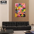 thumbnail image 6 of 2D Flat 1pc Elegant Historical Canvas Poster with Wooden Frame an Abstract Painting with Bright Pink Suitable As Decorative Art in Living Rooms, Bedrooms And Bathrooms., 6 of 6
