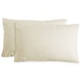 thumbnail image 2 of Bare Home Flannel Pillowcase Set, 100% Cotton, Heavyweight, King, Set of 2, Sand, 2 of 5