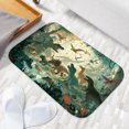 thumbnail image 6 of 1pc Prehistoric Jungle Absorbent Non-Slip Bathroom Thickened Flannel Rug Decor,Soft,Quick Drying,Suitable For Indoor/outdoor Use,Bathrooms,Bedrooms,Kitchens,Terrace,Laundry Rooms,16"x24", 6 of 9