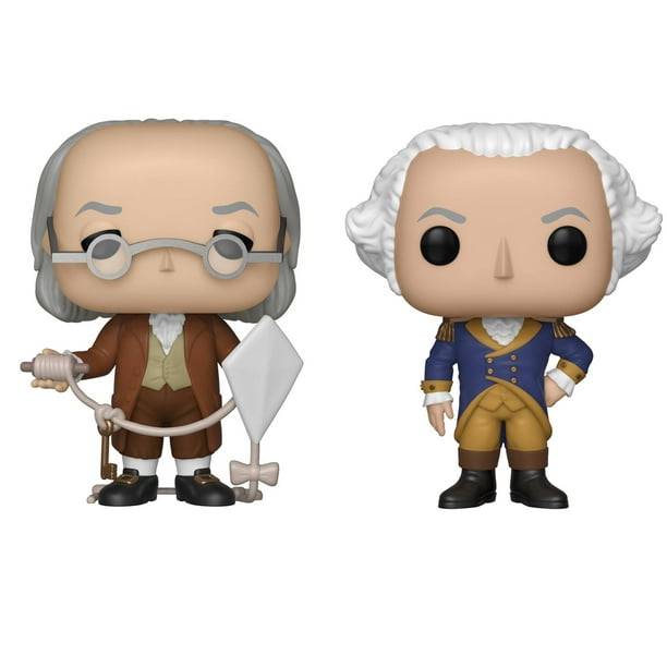 Funko POP! Icons American History Collectors Set - Benjamin Franklin, George Washington