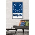 thumbnail image 2 of NFL Indianapolis Colts - Logo 21 Wall Poster, 22.375" x 34", Framed, 2 of 3