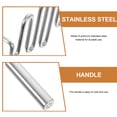 thumbnail image 2 of Kitchen Gadget Handheld Potato Presser Masher for Wavy Chips Silver, 2 of 8
