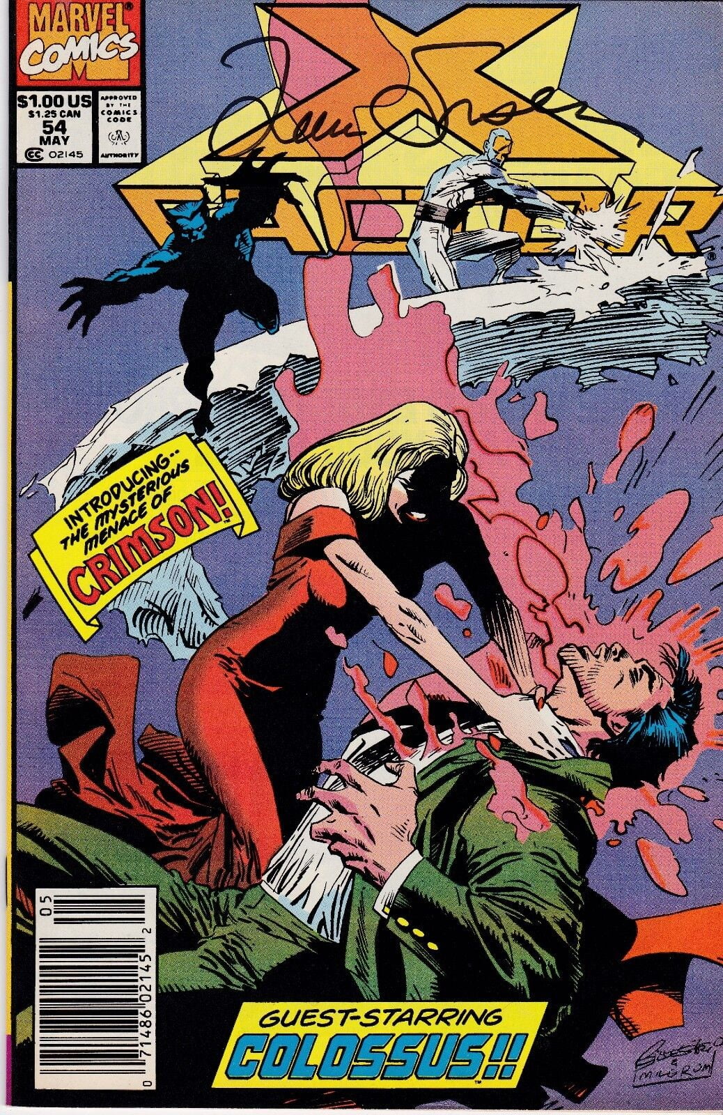 X-Factor #54 Signed by Louise Simonson