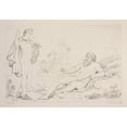 thumbnail image 3 of Sir Joseph Noel Paton 14x11 Black Modern Framed Museum Art Print Titled - Plate IX (1844), 3 of 5