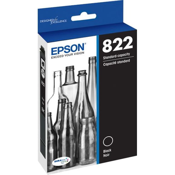EPSON T822 STD CAP BLACK INK Epson T822120SEPSON