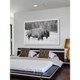 thumbnail image 4 of Marmont Hill Buffalo Grazing Framed Wall Art, 4 of 6