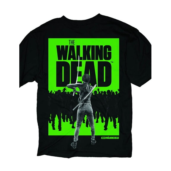 The Walking Dead Michonne Walker Mens Black T-Shirt | M