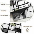 thumbnail image 2 of Sage Green Geometric Kitchen Runner Rug 2x6 Washable Runners for Hallway Non Slip Simple Black Gray Abstract Striped Large Area Rug Indoor Floor Carpet for Bathroom Laundry Entryway Bedroom, 2 of 8