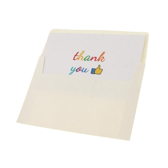 24 Set Thank Card with Envelopes Greeting Invitation Card Gift